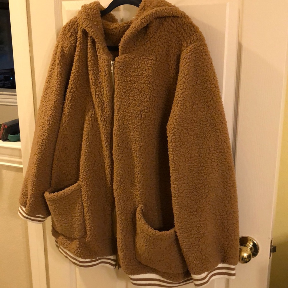 Brown Teddy jacket